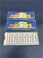 Vintage Domino Pure Cane Sugar Canning Labels