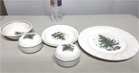 Nikko ChristmasTime Bon Bon Dishes, Plate, Bowls