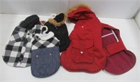 (5) Dog Coats. New.