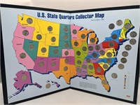 U.S. State Quarters Collector Map