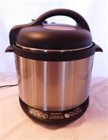 Cook's Essentials 4 qt. stainless pressure cooker