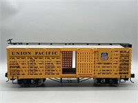 Union Pacific  G Scale Live Stock Model Train Car