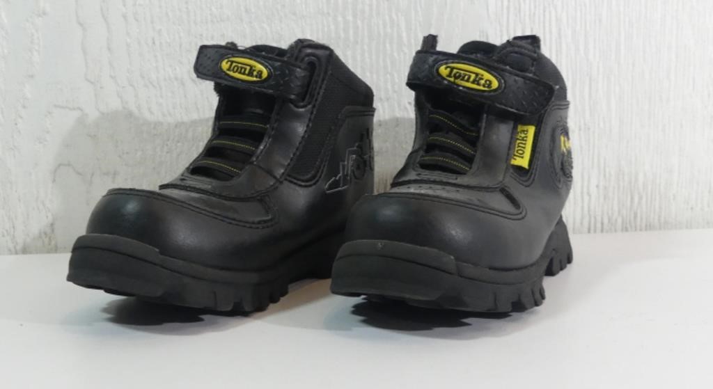 Tonka Toddler Boots, Size 7, used