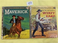 Maverick & Wyatt Earp  Little Golden Book