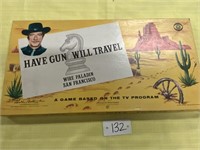Have Gun Will Travel Board game 1959
