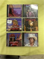 6 Country & Western CDs