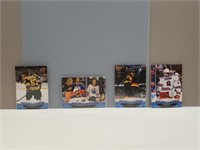 Lot of 4 2023-24 Upper Deck Series 1 Canvas Cards