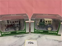 Oliver 2255 & White 2255 tractor 38th Anniv. 1/64