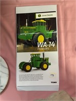 John Deere WA-14 cardboard poster