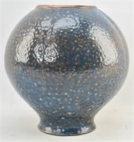 Working Through Bulbous Pottery Vase