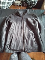 North Face zip up womens size s