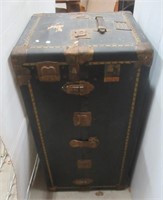Vintage wardrobe trunk, Belber Traveling Goods.