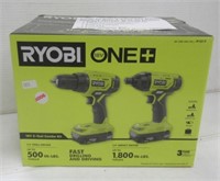 NIB Ryobi Impact and drill driver 18v 2-tool