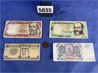 Foreign Money, Saudi Arabia, Peru, Kingdom of