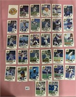 1990 Blue Jay trade cards (31)