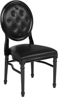 HERCULES King Louis Chair  900lb  Black Set