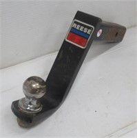 Reese hitch receiver with 2" ball. Receiver has