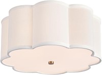 Bargeni Flush Mount Ceiling Light 13-inch Drum Cei