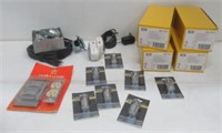 (4) Cases of Hubbel electrical switches, outlet