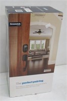 Schlage front entry handle style Greenwich finish
