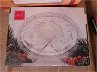 Mikasa nativity plate in box - Porcelain nativity