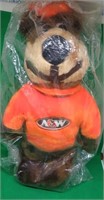Large 16" A&W Plush Bear Mascot Toy New In Bag