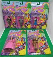 1988 Wizard Of Oz Set Of 5 Action Figures Sealed