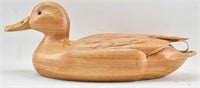 Orville Heitkamp Hand Carved Duck Decoy