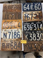 10 Ontario Plates