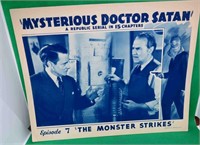 1940 Movie Lobby Card Mysterious Doctor Satan11x14