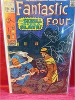 1969 Fantastic Four #90 Marvel Comic Book Skrull