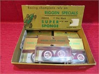 Vintage Slot Car Parts 5 Riggen Super Sponge Tires