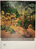 John Deere Christmas Toys poster 1991