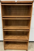 Barrister 4 drawer bookcase 5' high x 30" wide