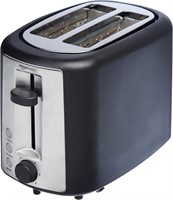 Amazon Basics 2 Slice  Extra-Wide Slot Toaster wit