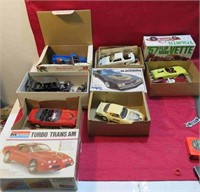 Retro Lot Completed Car Models & Parts Vettes MORE