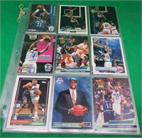 51x Alonzo Mourning Basketball Cards W/ Inserts RC