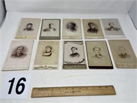 Cabinet cards - women