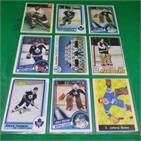9x Toronto Maple Leafs Hockey Cards Bester RC +
