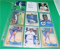 17x Toronto Blue Jays Baseball Cards Alomar Olerud