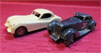 Dinky Toys Lot 2 Old Cars Jaguar Meccano England