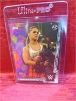 2018 Topps Ronda Rousey WWE Rookie Wrestling Card