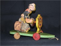 Vintage Fisher Price Popeye Pull Toy