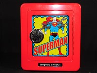 Superman Classic Combination Metal Safe