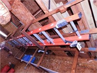 Werner 24' fiberglass extension ladder