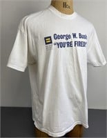 George W Bush You're Fired T Shirt XL