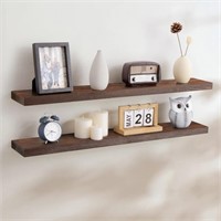 36 Inches  Floating Shelves- Rustic Wooden Wall Sh
