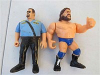 Retro 2 WWF Wrestling Figures Bossman Hacksaw
