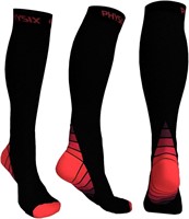 Physix Gear Compression Socks 20-30 mmHg - Men & W