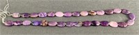 Strand of Sugilite Oval Beads #2